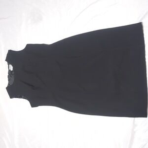 Calvin Klein Fitted Knee Lenght Sheath Dress Classic Office Career Stretch LBD